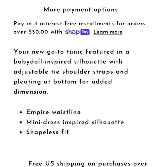 NEW! Free People hollyhock tunic - Picture 3 of 6